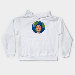 african mother earth day Kids Hoodie